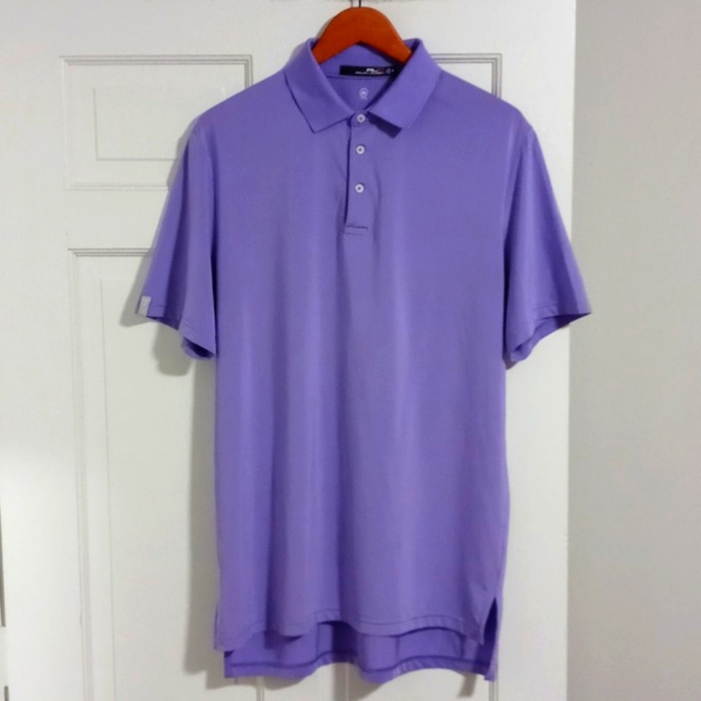 RLX Ralph Lauren Purple Polo Shirt
